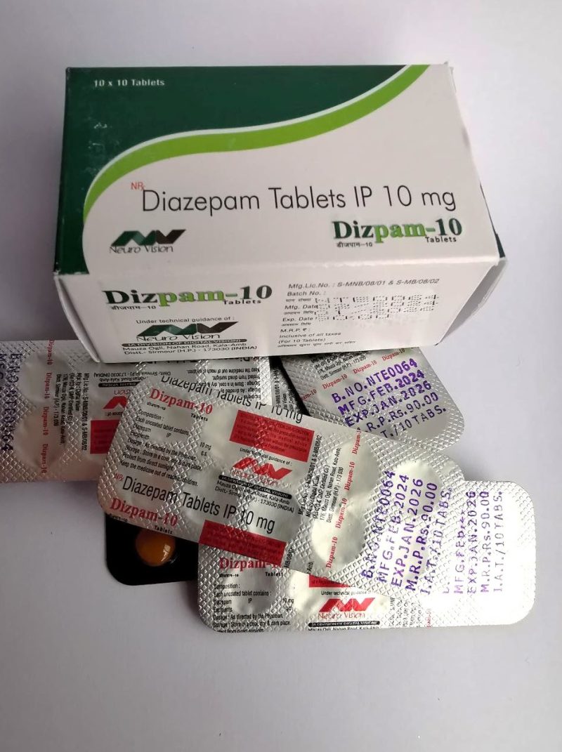 Dizpam (Diazepam) 10mg